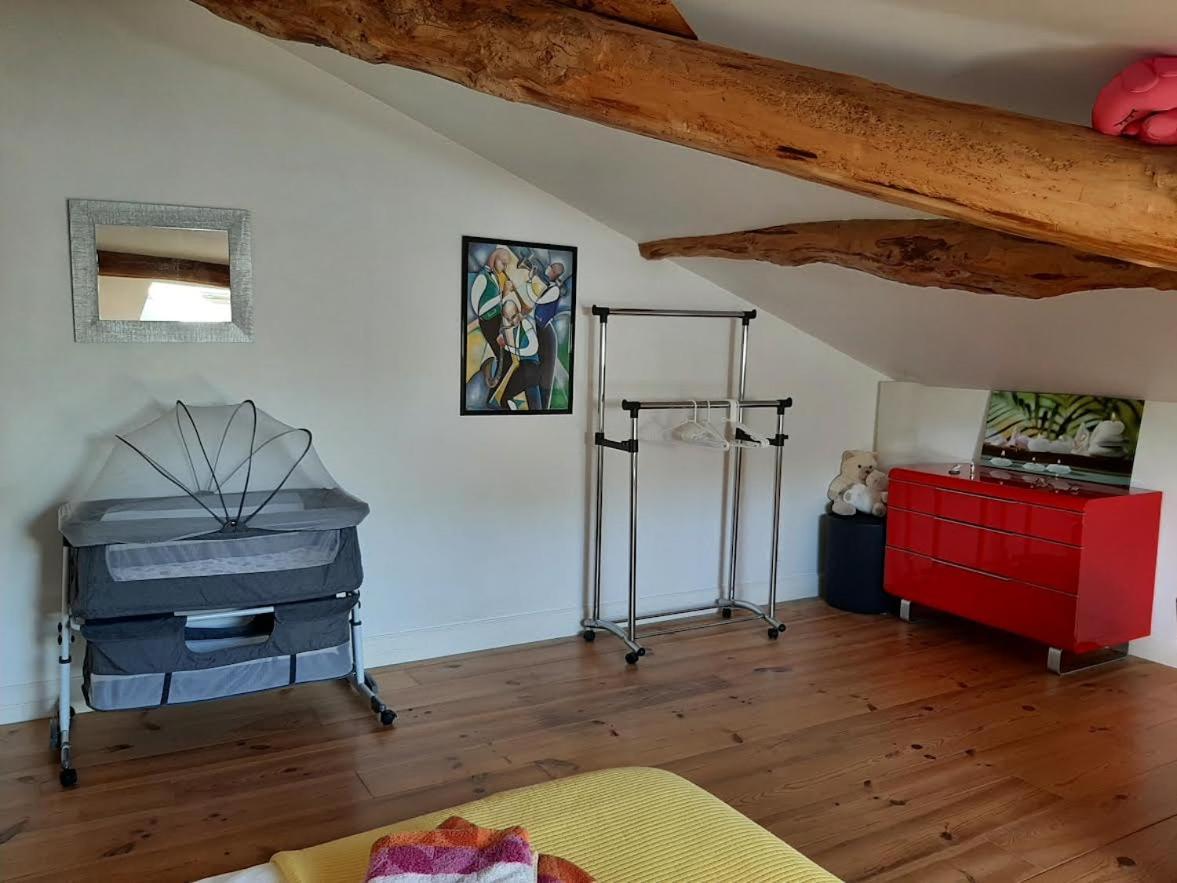 Chambre Deux Personnes, Lit Pour Bebe Verlhac-Tescou Exterior foto